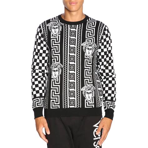 versace lana maglia girocollo nordstrom|Versace clothing.